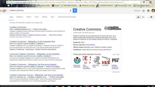 Licencias Creative Commons