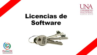 Licencias de
Software
 