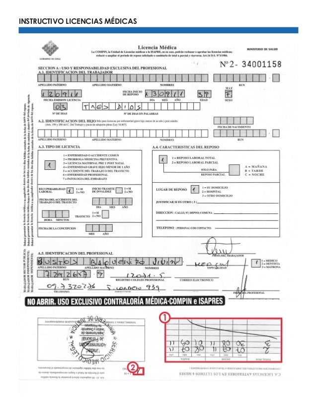 Licencia Médica instructivo actualizado
