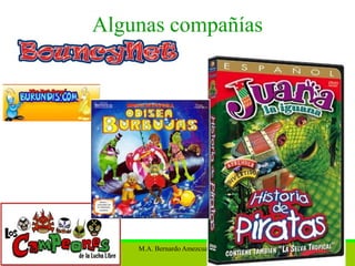 Algunas compañías




    M.A. Bernardo Amezcua N.   26
 