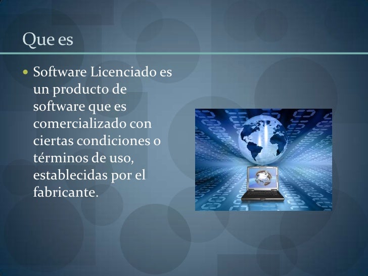 Licenciatura de software