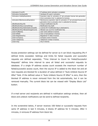 License4J Auto License Generation and Activation Server User Guide | PDF