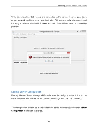 Floating License Server User Guide | PDF