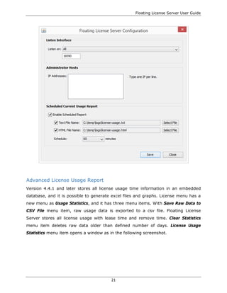 Floating License Server User Guide | PDF