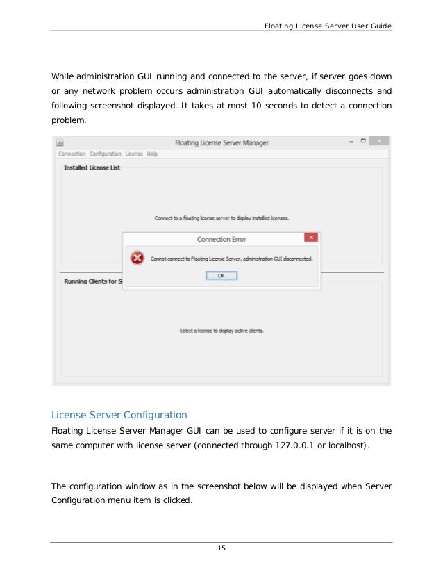 Floating License Server User Guide