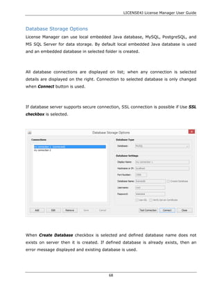 License4J License Manager User Guide | PDF