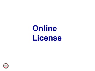 Online
License
 
