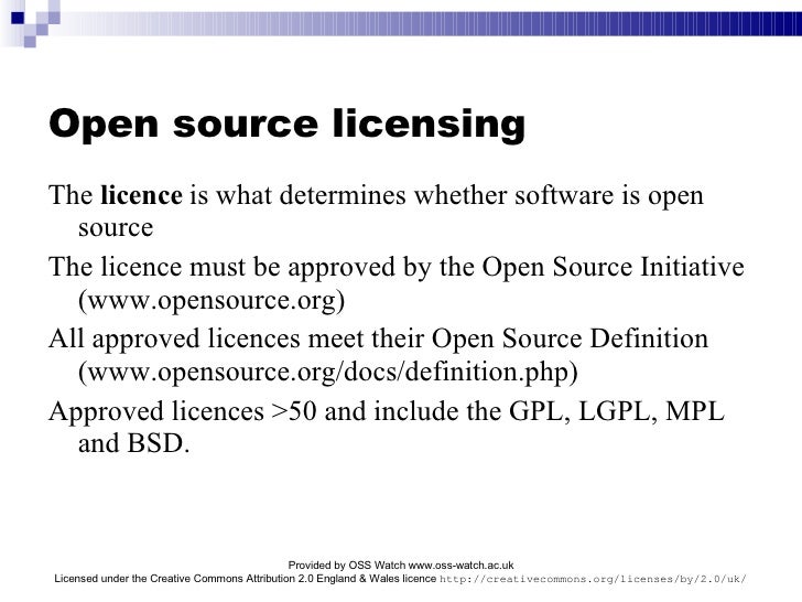 Licensing,Ppt
