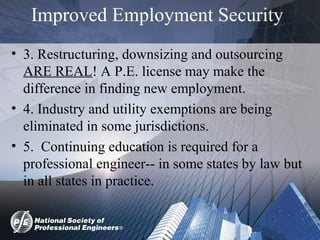 Licensure as a Professional Engineer - It&rsquo;s Value and the Steps to 