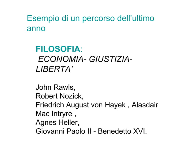 Liceo Economico Sociale Pp2 | PPT