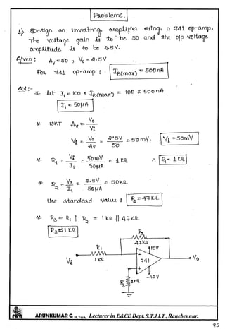 Linear IC's & Application Notes