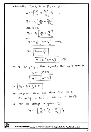 Linear IC's & Application Notes