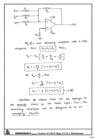 Linear IC's & Application Notes