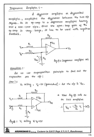 Linear IC's & Application Notes