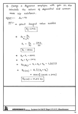 Linear IC's & Application Notes