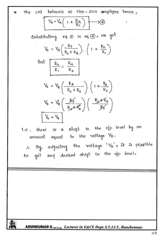Linear IC's & Application Notes