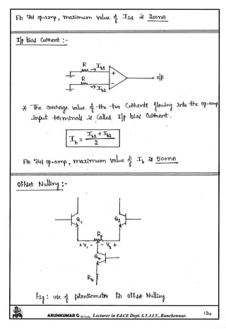 Linear IC's & Application Notes