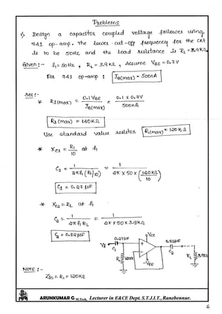 Linear IC's & Application Notes
