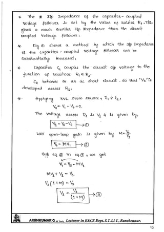 Linear IC's & Application Notes