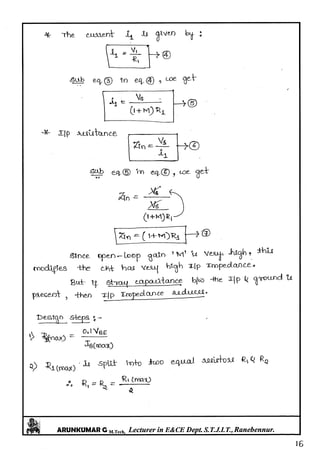 Linear IC's & Application Notes