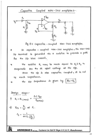 Linear IC's & Application Notes