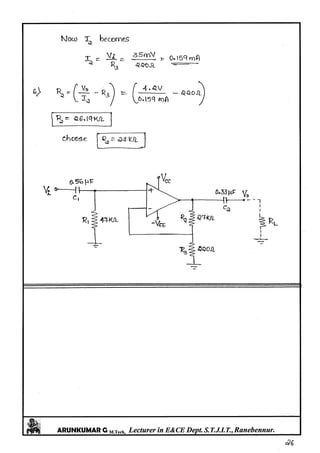 Linear IC's & Application Notes