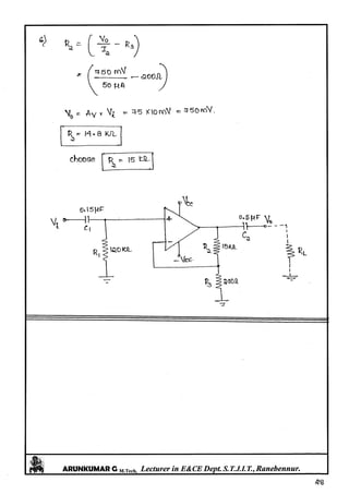 Linear IC's & Application Notes