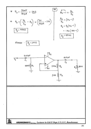 Linear IC's & Application Notes