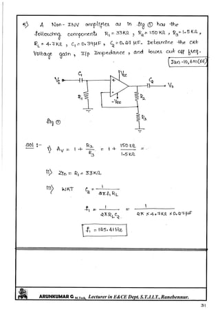 Linear IC's & Application Notes