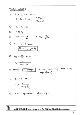 Linear IC's & Application Notes