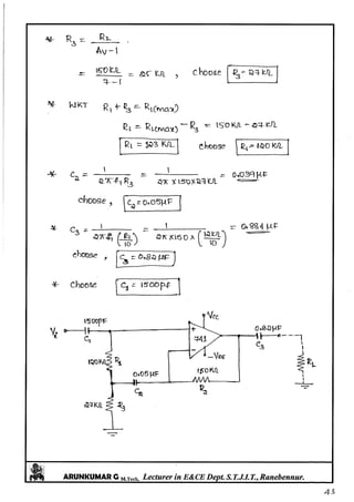 Linear IC's & Application Notes