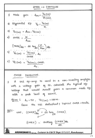 Linear IC's & Application Notes