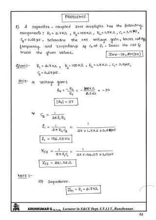 Linear IC's & Application Notes