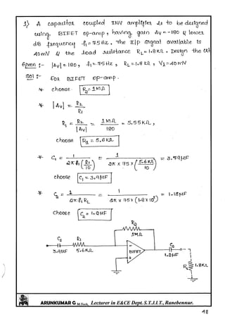 Linear IC's & Application Notes