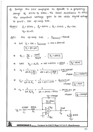 Linear IC's & Application Notes