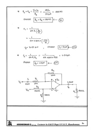 Linear IC's & Application Notes