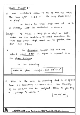 Linear IC's & Application Notes