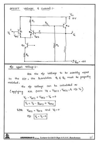 Linear IC's & Application Notes