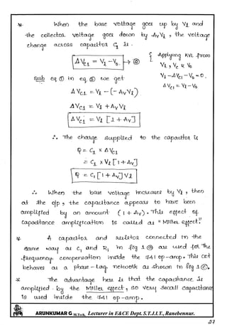 Linear IC's & Application Notes