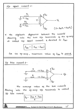 Linear IC's & Application Notes
