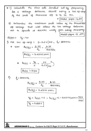 Linear IC's & Application Notes
