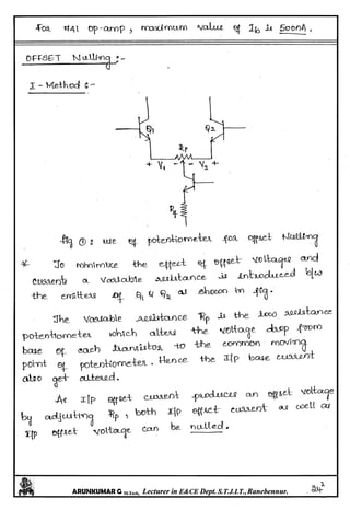 Linear IC's & Application Notes