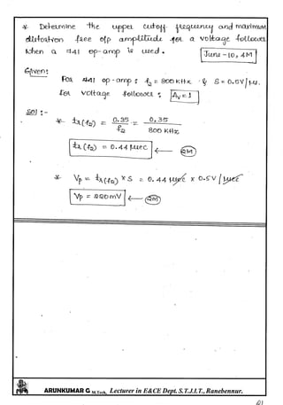 Linear IC's & Application Notes