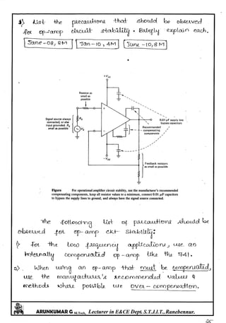 Linear IC's & Application Notes