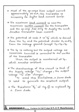 Linear IC's & Application Notes