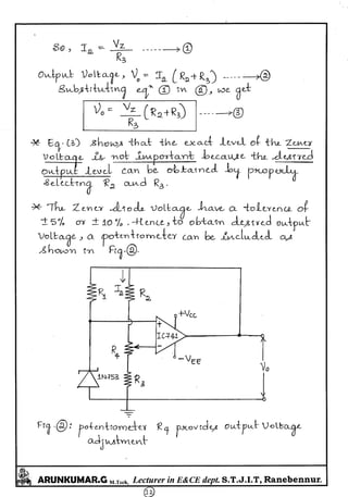 Linear IC's & Application Notes