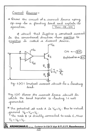 Linear IC's & Application Notes