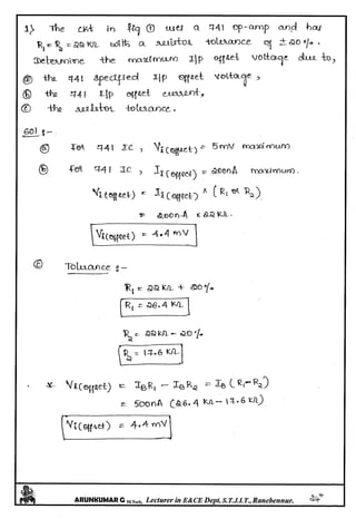 Linear IC's & Application Notes