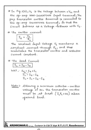 Linear IC's & Application Notes