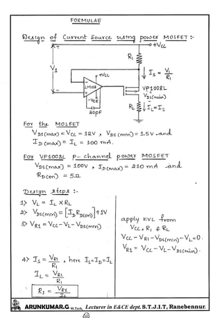 Linear IC's & Application Notes
